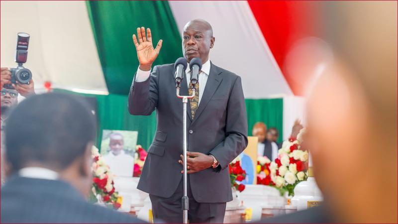 Former deputy president Rigathi Gachagua.